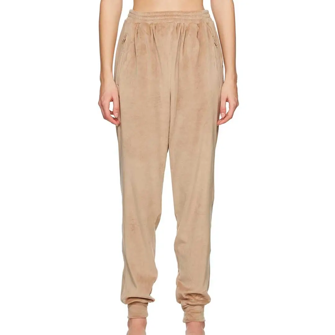 The Iconic SKIMS Velour Loungewear Is Now Available At SSENSE