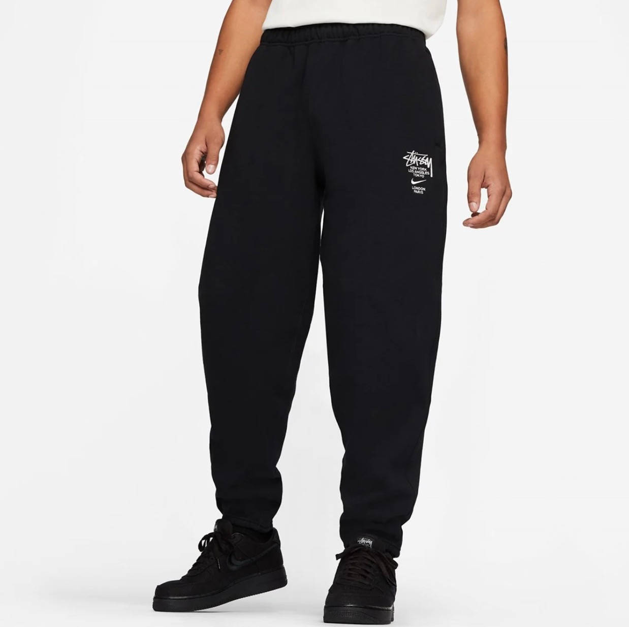 Stussy x Nike Sweatpants Black
