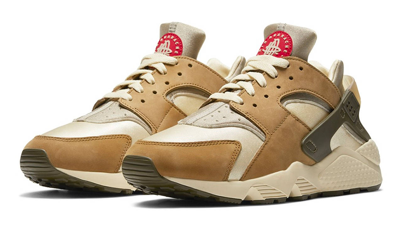 Stüssy x Nike Air Huarache LE "Desert Oak"