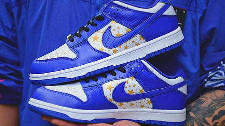 The Supreme x Nike SB Dunk Low "Stars" is Dropping Much Sooner Than Expected The Supreme x Nike SB Dunk Low "Stars" is Dropping Much Sooner Than Expected
