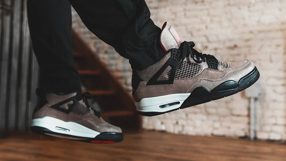 Image via DTLR Air Jordan 4 "Taupe Haze"
