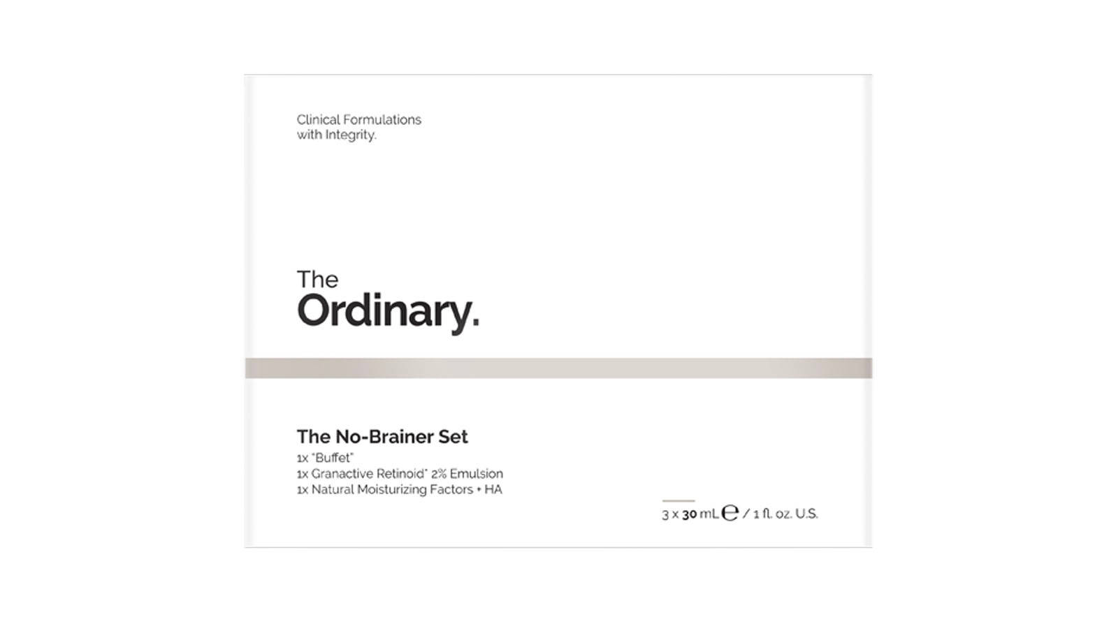 The Ordinary No Brainer Set