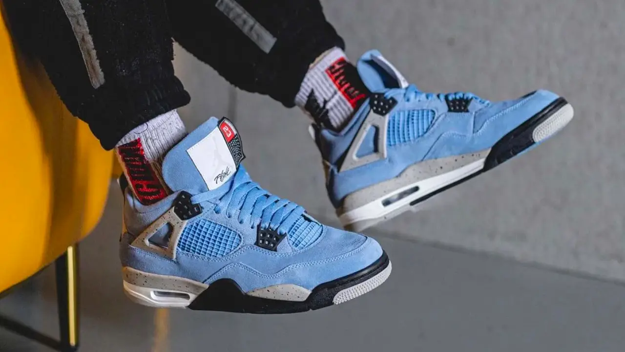 All blue outlet jordan 4