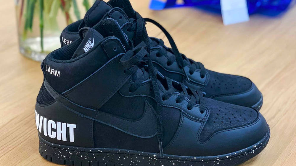 Image via fashionsnaps Get Up Close With the UNDERCOVER x Nike Dunk High "Chaos" Collection