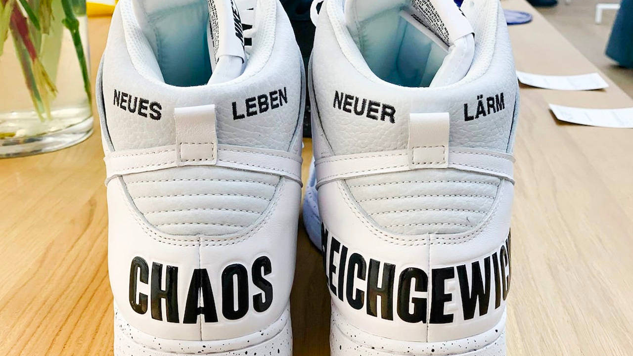 Get Up Close With the UNDERCOVER x Nike Dunk High "Chaos" Collection
