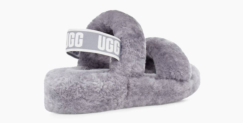 UGG Oh Yeah Slide Grey