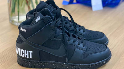 UNDERCOVER x Nike Dunk High Chaos Triple Black First Look