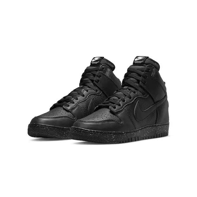 UNDERCOVER x Nike Dunk High Chaos Triple Black | Where To Buy 