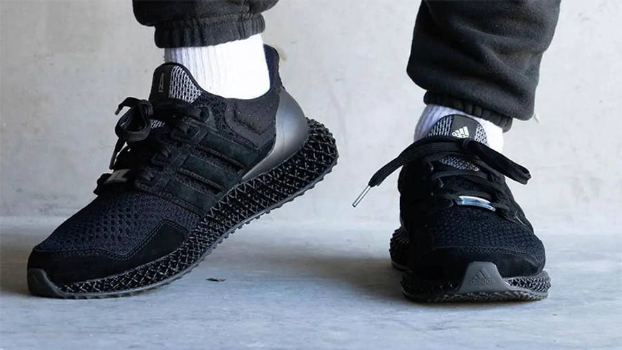 A Ma Maniére x adidas Ultra 4D Triple Black Front
