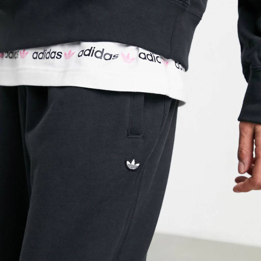 adidas Adicolor Premium Joggers - Black | The Sole Supplier