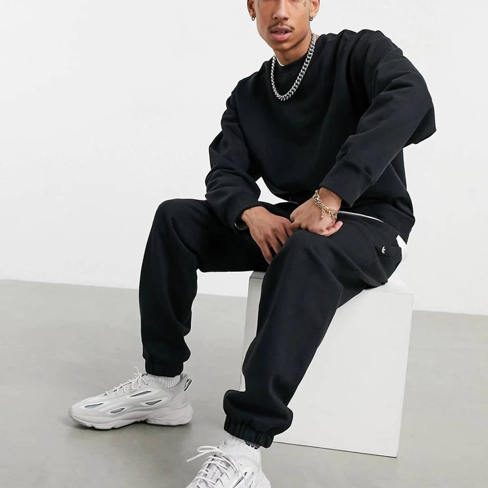 adidas Adicolor Premium Joggers - Black | The Sole Supplier