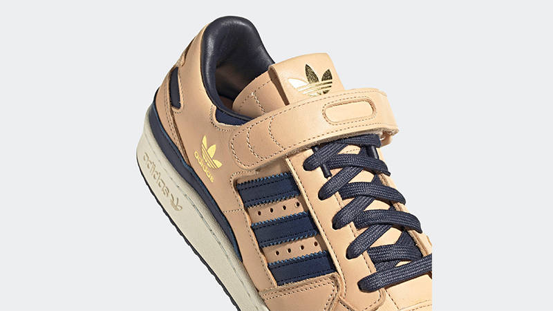 adidas Forum 84 Low Blue Tan Detail