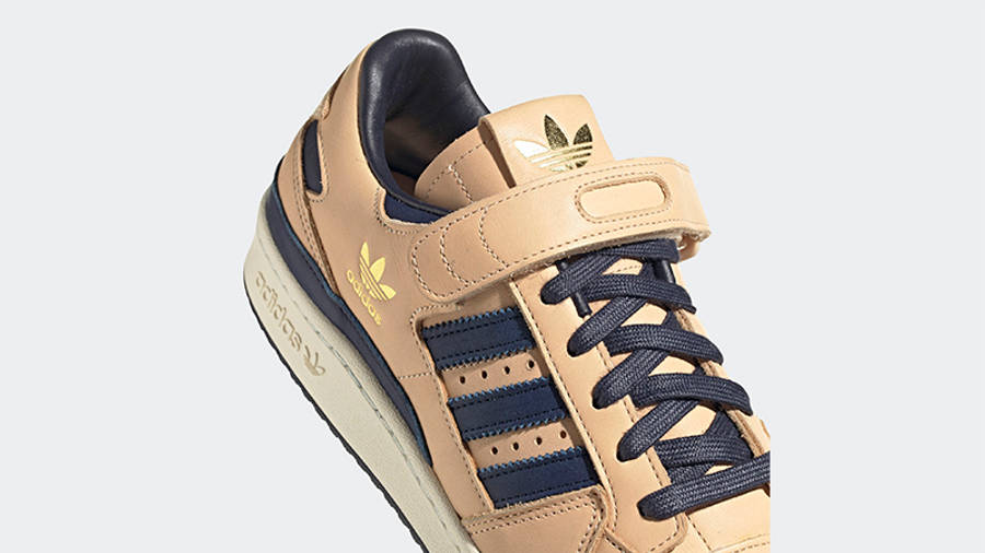 adidas Forum 84 Low Blue Tan | Where To Buy | FY7792 | The Sole Supplier