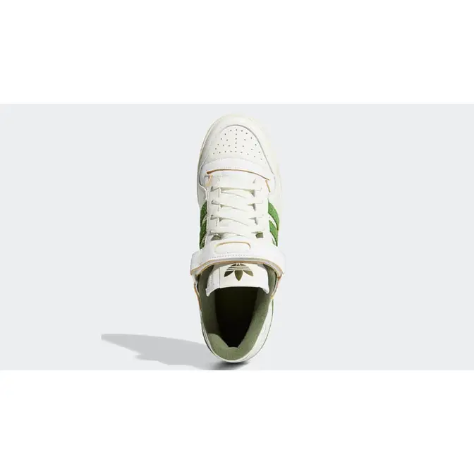 adidas forum 84 low white crew green