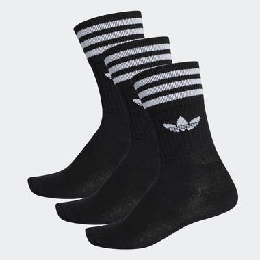 adidas originals crew socks black w380 h380