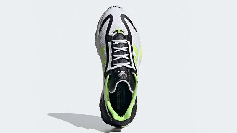 adidas Ozweego Black White Solar Yellow Middle