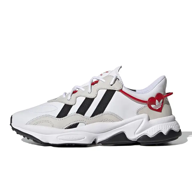 adidas Ozweego Hearts Pack Cloud White Scarlet | Where To Buy 