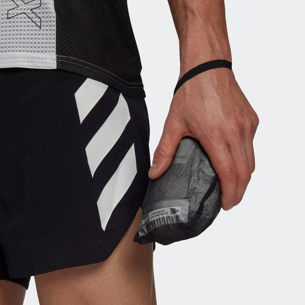 adidas Terrex Agravic Pro RAIN.RDY Trail Running Jacket White The Sole Supplier