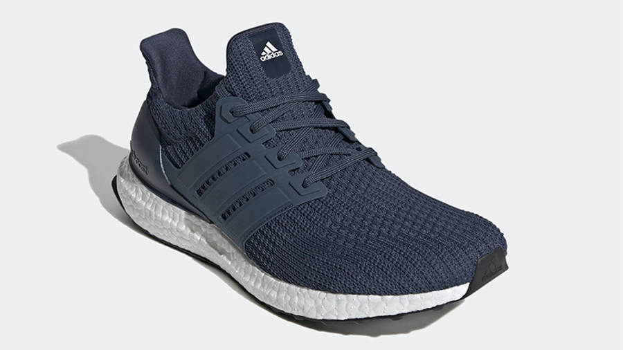 adidas Ultra Boost 4.0 DNA Crew Navy Cloud White front Side