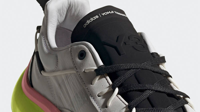 adidas Y-3 Shiku Run Grey One Black Closeup