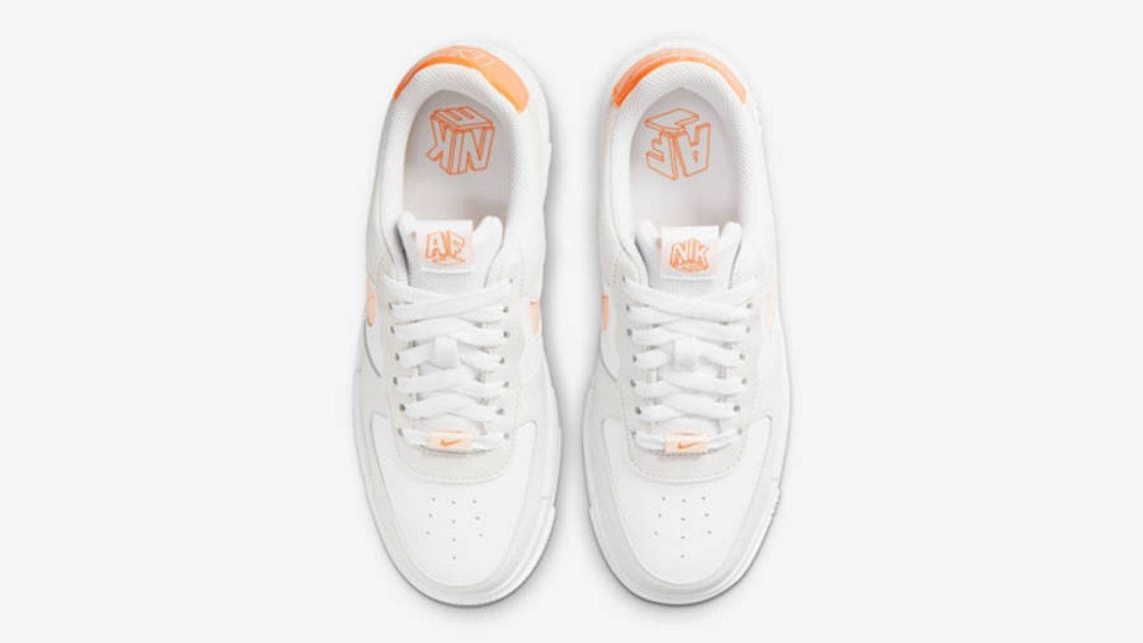 Air Force 1 Orange Pixel top