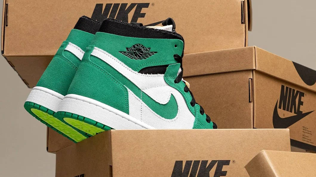 Air Jordan 1 High Zoom CMFT Stadium Green A
