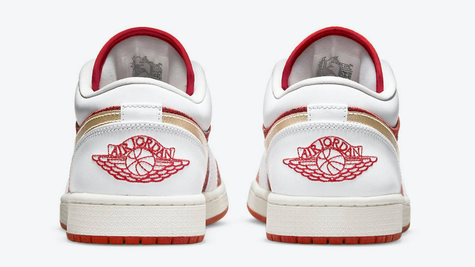 Air Jordan 1 Low Spades back