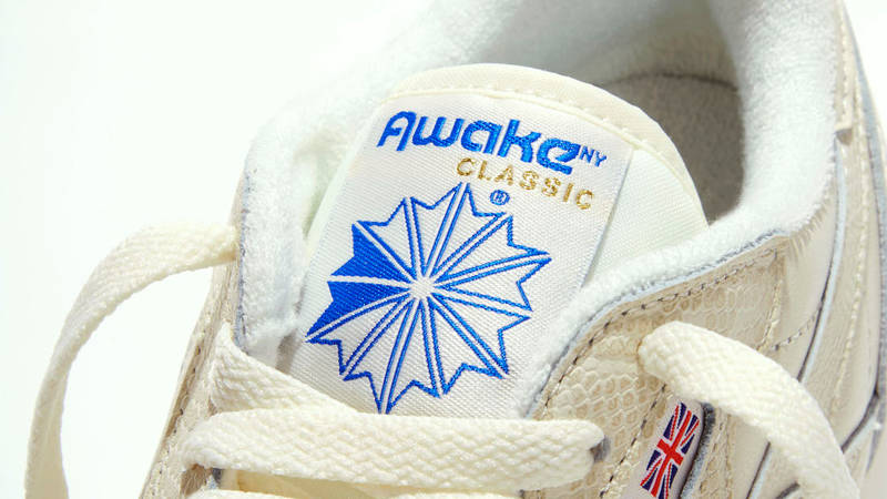 Awake NY x Reebok Classic Leather Off-White Snakeskin