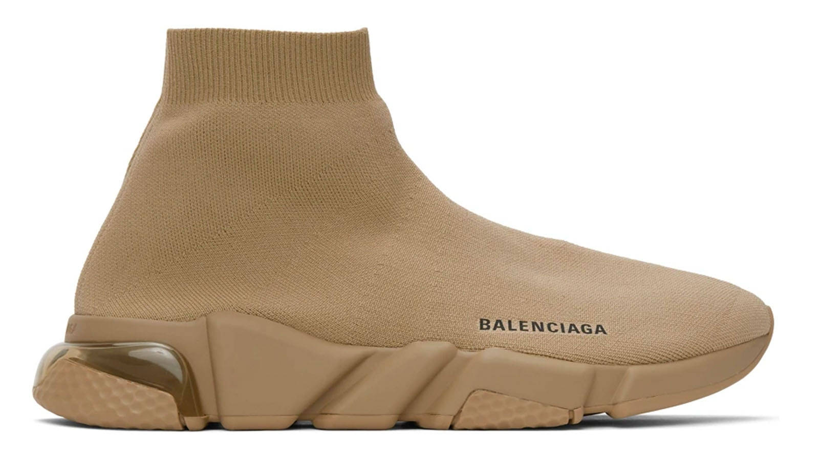 Balenciaga speed sneaker in nude SSENSE