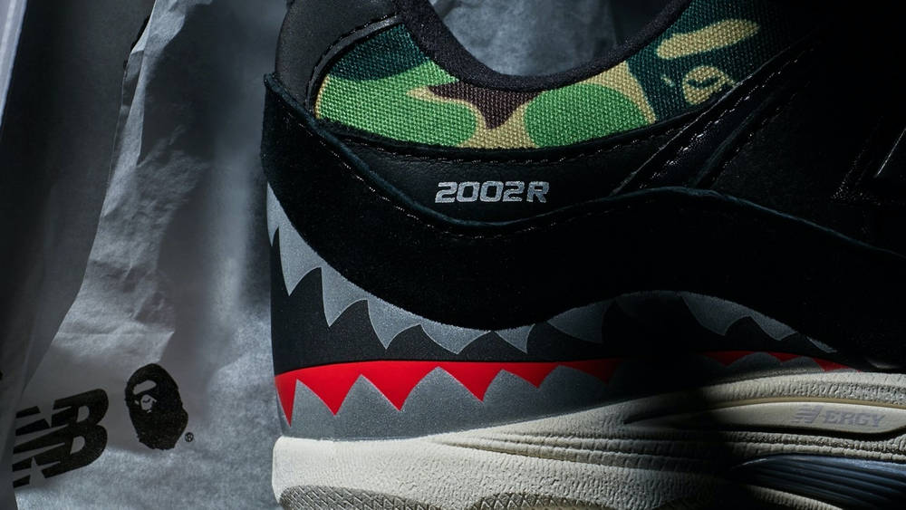 Image via New Balance BAPE x New Balance 2002R Bape 1