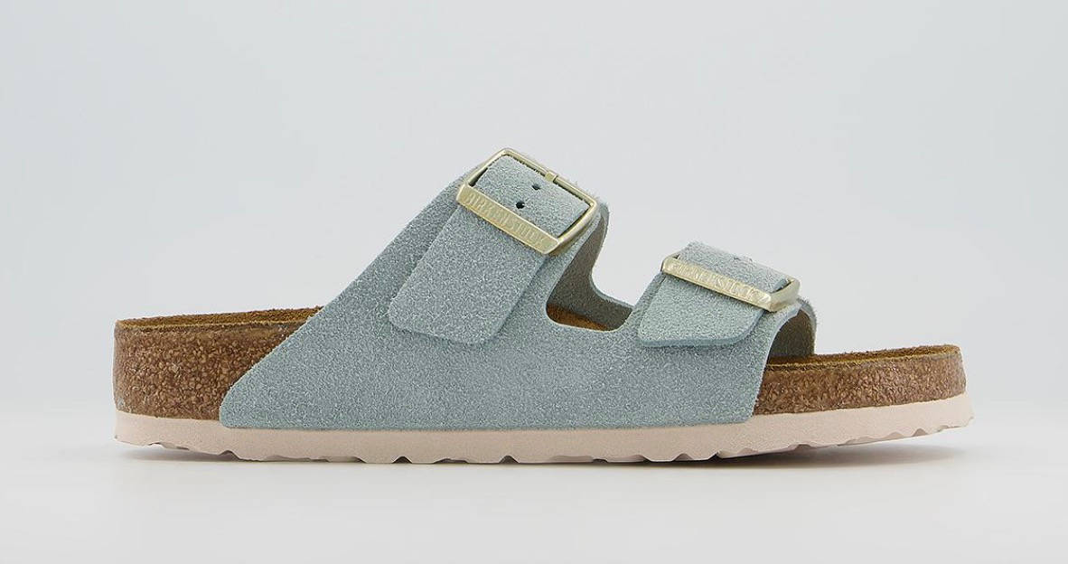 Birkenstock Arizona Two Strap Sandal Blue