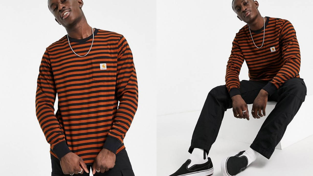 carhartt stripe t