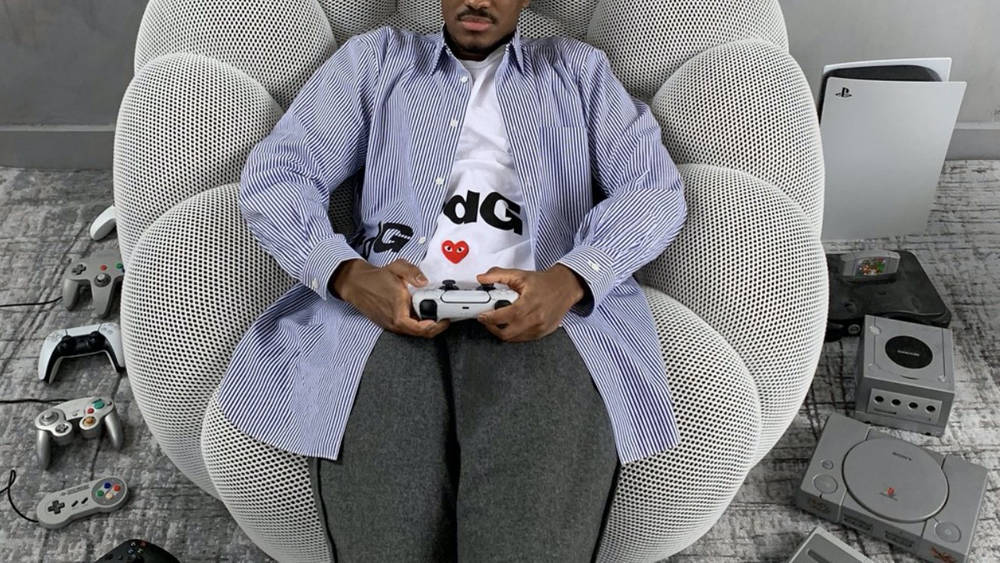 Image via Jean Jacques Ndjoli cdg x nike 5