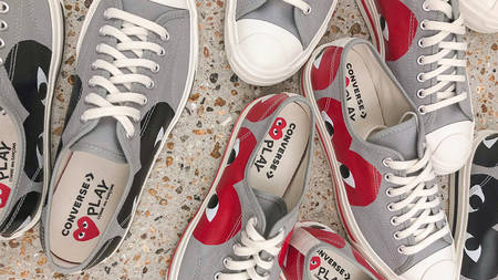 First Look at the COMME des GARÇONS x Converse Jack Purcell First Look at the COMME des GARÇONS x Converse Jack Purcell
