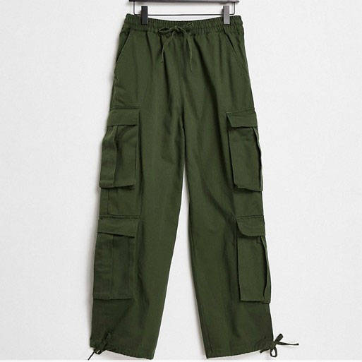 Collusion Cargo Trousers Green