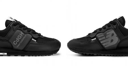 The COMME des GARÇONS HOMME x New Balance 574 Indulges in Blacked-Out Hues The COMME des GARÇONS HOMME x New Balance 574 Indulges in Blacked-Out Hues