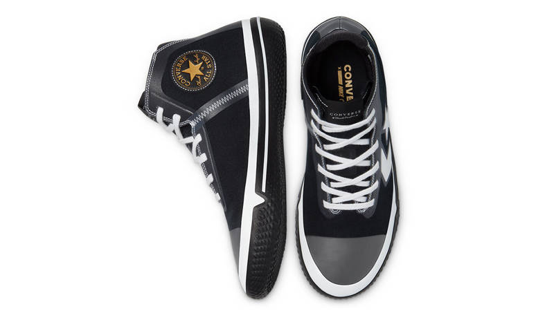 Converse All Star Pro BB Then & Now Hi Black White Middle
