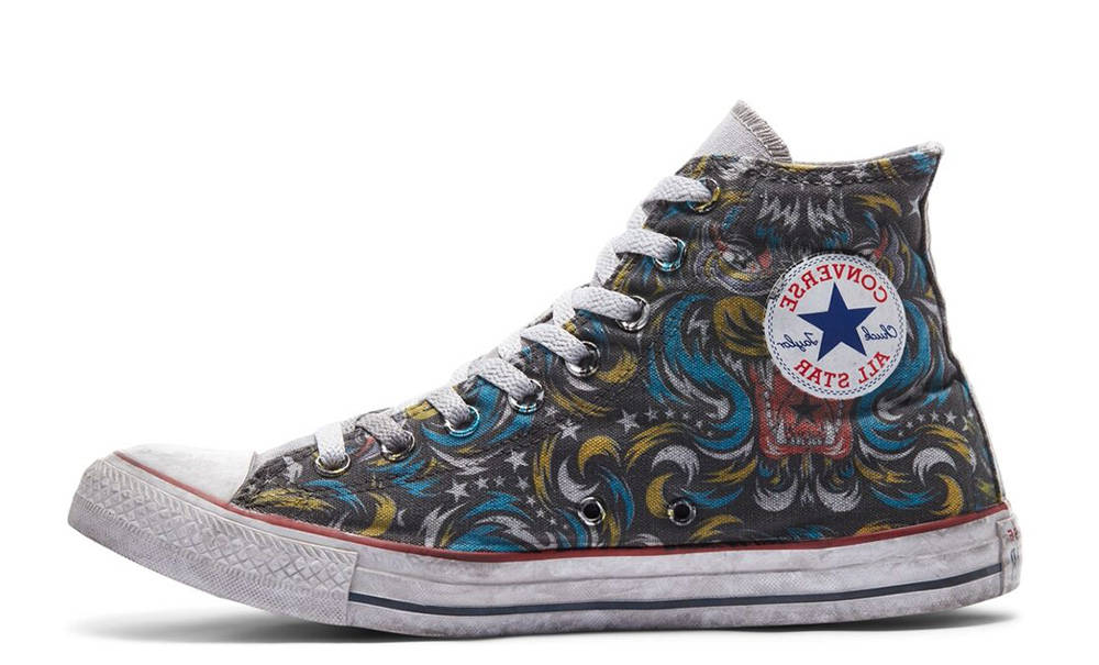 19 Off  Converse CONS Chuck Taylor All Star Pro Tattoo Art Shoes  Wind   Ash Stone  Pink Clay  ParadeWorld