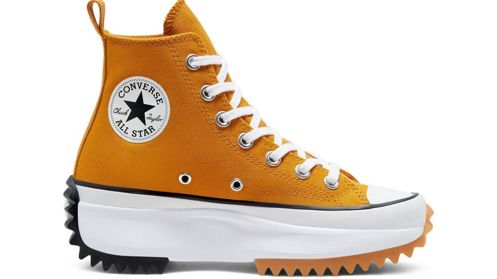 Converse run star hike high top orange