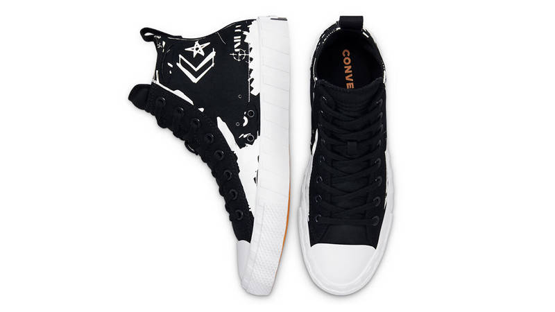 Converse UNT1TL3D Script Print Hi Black Where To Buy 171230C