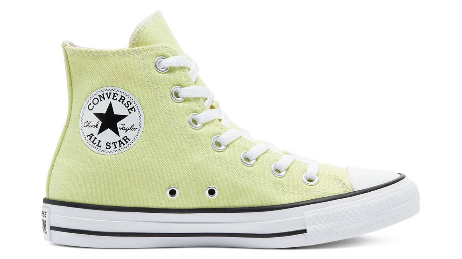 Converse yellow all star high top