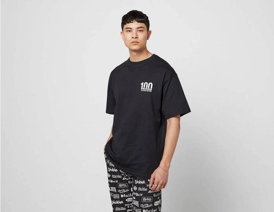 Dickies 100 Anniversary Logo Short Sleeve T-Shirt Black