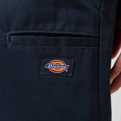 Dickies Double Knee Work Trousers - Blue | The Sole Supplier