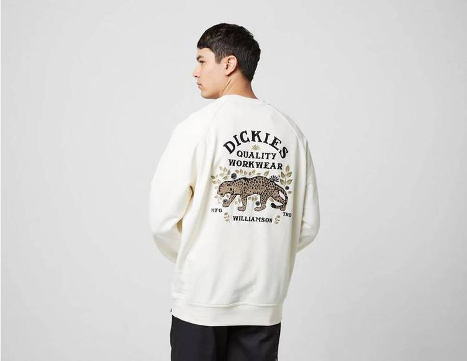 Dickies Fort Lewis Sweatshirt White back