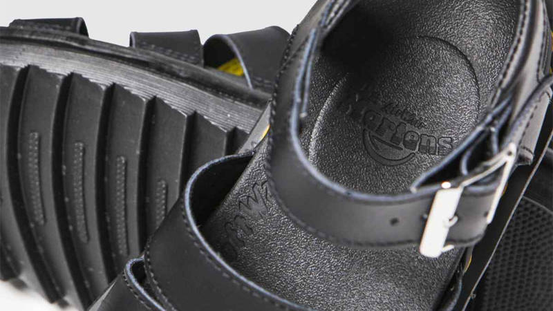 Dr Martens Blaire Leather Strap Sandals Black