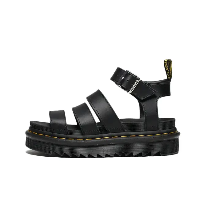 Dr Martens Blaire Leather Strap Sandals Black | Where To Buy | 24235001 ...