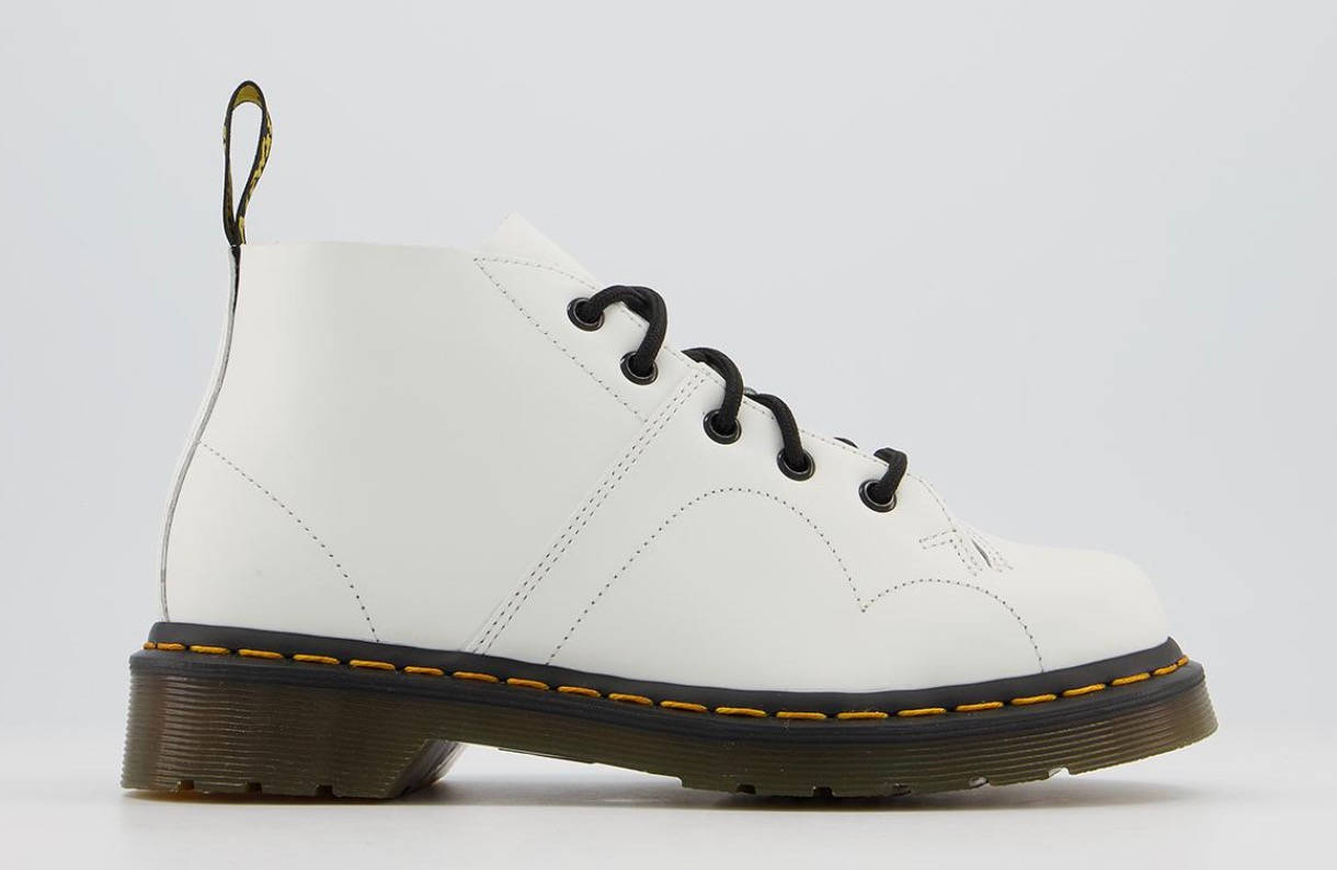 Dr Martens Church Smooth Boot White