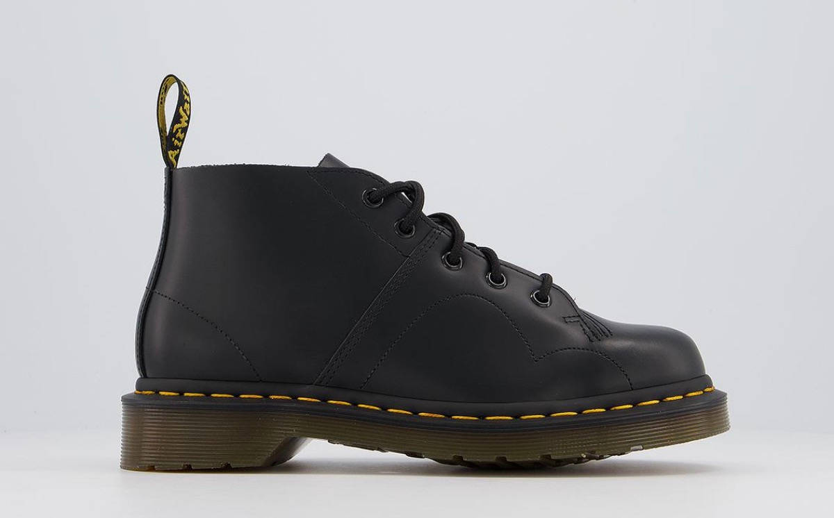 Dr Martens Church Smooth Boots Black