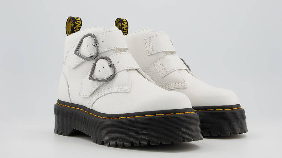 devon heart dr martens white