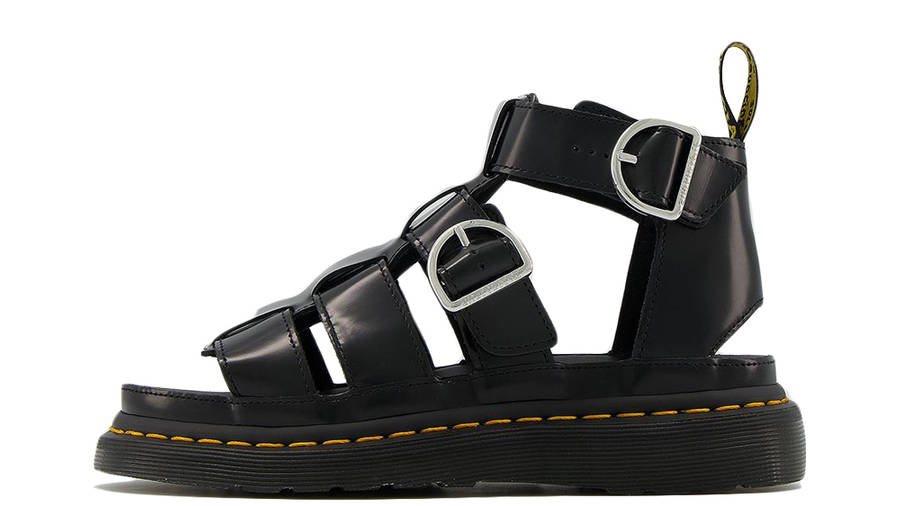 Dr Martens Mackaye Leather Strap Sandals Black | Where To Buy ...